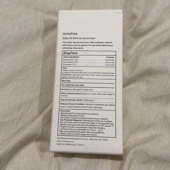 Innisfree Daily UV Defense SPF36 1.69 oz – Invisible, Dewy Glow - Picture 2 of 3